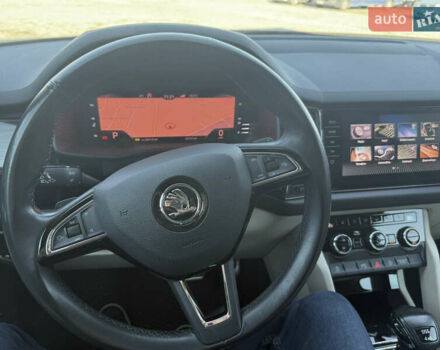 Синій Шкода Kodiaq, об'ємом двигуна 2 л та пробігом 49 тис. км за 33490 $, фото 16 на Automoto.ua