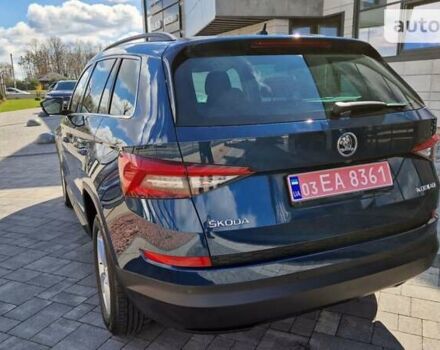 Синий Шкода Kodiaq, объемом двигателя 2 л и пробегом 194 тыс. км за 24700 $, фото 3 на Automoto.ua