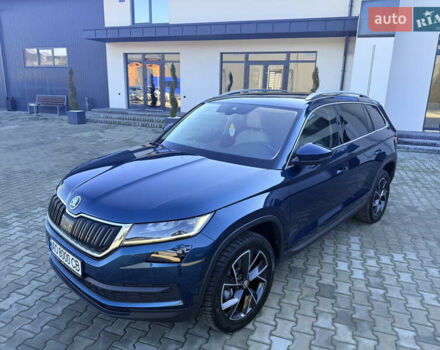Синій Шкода Kodiaq, об'ємом двигуна 2 л та пробігом 49 тис. км за 33490 $, фото 5 на Automoto.ua