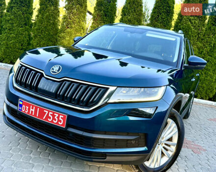 Синій Шкода Kodiaq, об'ємом двигуна 1.97 л та пробігом 197 тис. км за 25999 $, фото 9 на Automoto.ua