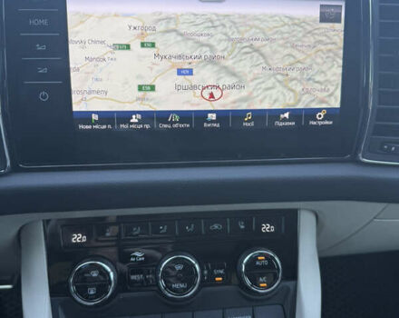 Синій Шкода Kodiaq, об'ємом двигуна 2 л та пробігом 49 тис. км за 33490 $, фото 22 на Automoto.ua