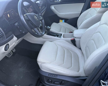 Синій Шкода Kodiaq, об'ємом двигуна 2 л та пробігом 49 тис. км за 33490 $, фото 41 на Automoto.ua