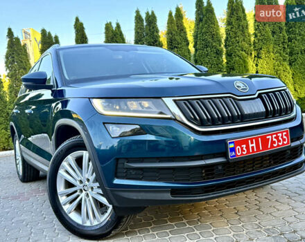 Синій Шкода Kodiaq, об'ємом двигуна 1.97 л та пробігом 197 тис. км за 25999 $, фото 13 на Automoto.ua