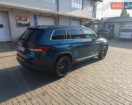 Синий Шкода Kodiaq, объемом двигателя 1.98 л и пробегом 105 тыс. км за 27500 $, фото 10 на Automoto.ua
