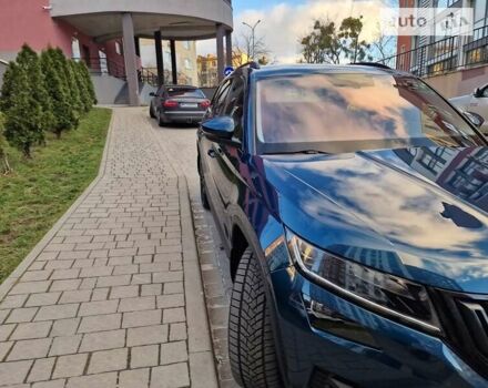 Синій Шкода Kodiaq, об'ємом двигуна 1.97 л та пробігом 63 тис. км за 33200 $, фото 25 на Automoto.ua