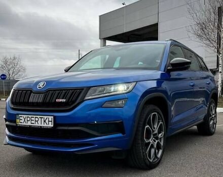 Синий Шкода Kodiaq, объемом двигателя 2 л и пробегом 88 тыс. км за 39999 $, фото 7 на Automoto.ua