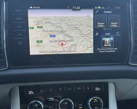 Синій Шкода Kodiaq, об'ємом двигуна 2 л та пробігом 49 тис. км за 33490 $, фото 20 на Automoto.ua