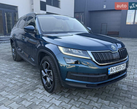 Синій Шкода Kodiaq, об'ємом двигуна 2 л та пробігом 49 тис. км за 33490 $, фото 4 на Automoto.ua