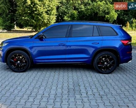 Синий Шкода Kodiaq, объемом двигателя 1.97 л и пробегом 76 тыс. км за 40000 $, фото 3 на Automoto.ua