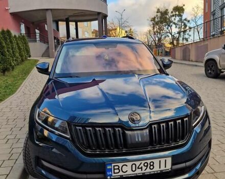 Синій Шкода Kodiaq, об'ємом двигуна 1.97 л та пробігом 63 тис. км за 33200 $, фото 26 на Automoto.ua