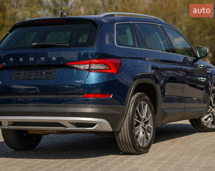 Синій Шкода Kodiaq, об'ємом двигуна 2 л та пробігом 204 тис. км за 28900 $, фото 12 на Automoto.ua