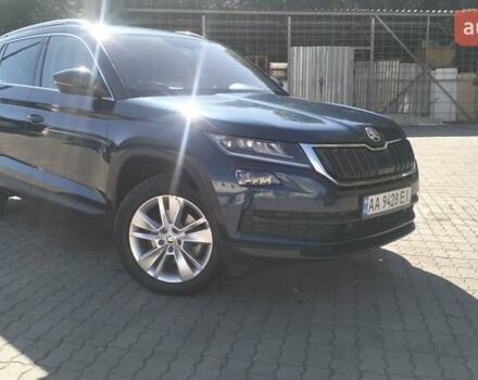 Синий Шкода Kodiaq, объемом двигателя 1.97 л и пробегом 118 тыс. км за 27200 $, фото 2 на Automoto.ua