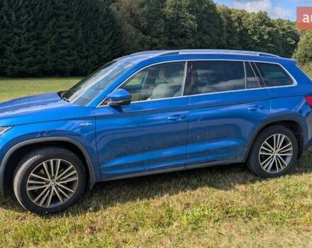 Синий Шкода Kodiaq, объемом двигателя 1.98 л и пробегом 88 тыс. км за 30300 $, фото 12 на Automoto.ua