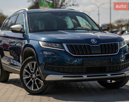 Синій Шкода Kodiaq, об'ємом двигуна 2 л та пробігом 204 тис. км за 28900 $, фото 2 на Automoto.ua