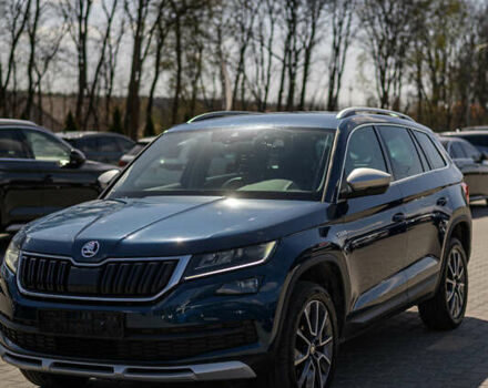 Синій Шкода Kodiaq, об'ємом двигуна 2 л та пробігом 204 тис. км за 28900 $, фото 16 на Automoto.ua