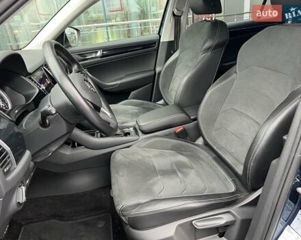 Синій Шкода Kodiaq, об'ємом двигуна 1.98 л та пробігом 92 тис. км за 25485 $, фото 11 на Automoto.ua