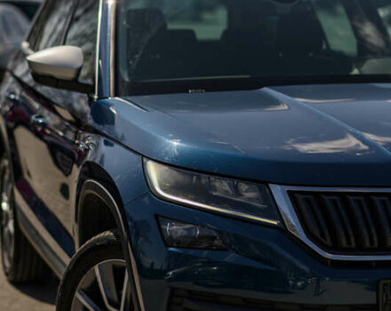 Синій Шкода Kodiaq, об'ємом двигуна 2 л та пробігом 204 тис. км за 28900 $, фото 3 на Automoto.ua