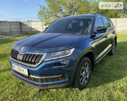 Синий Шкода Kodiaq, объемом двигателя 1.97 л и пробегом 115 тыс. км за 33500 $, фото 5 на Automoto.ua