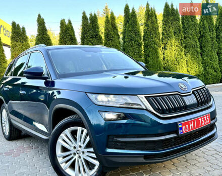 Синій Шкода Kodiaq, об'ємом двигуна 1.97 л та пробігом 197 тис. км за 25999 $, фото 2 на Automoto.ua