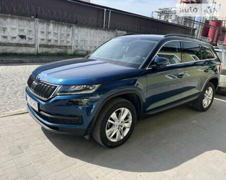 Синий Шкода Kodiaq, объемом двигателя 1.97 л и пробегом 117 тыс. км за 28920 $, фото 7 на Automoto.ua