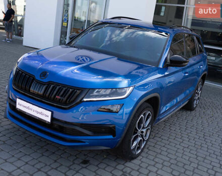 Синий Шкода Kodiaq, объемом двигателя 1.97 л и пробегом 121 тыс. км за 37500 $, фото 20 на Automoto.ua