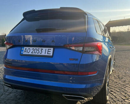Синий Шкода Kodiaq, объемом двигателя 1.97 л и пробегом 105 тыс. км за 37500 $, фото 5 на Automoto.ua