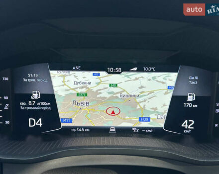 Синій Шкода Kodiaq, об'ємом двигуна 1.97 л та пробігом 195 тис. км за 27900 $, фото 7 на Automoto.ua