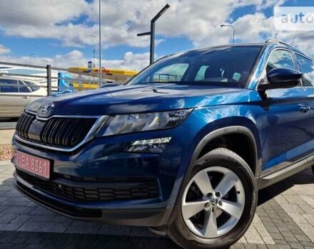 Синий Шкода Kodiaq, объемом двигателя 2 л и пробегом 194 тыс. км за 24400 $, фото 33 на Automoto.ua