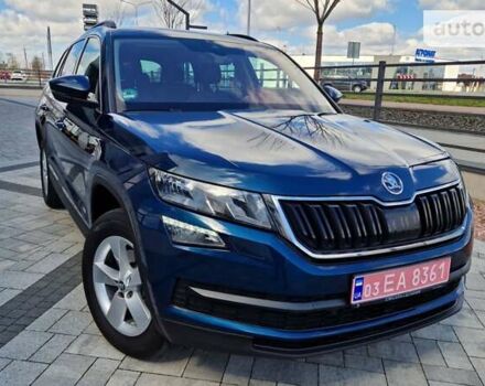 Синий Шкода Kodiaq, объемом двигателя 2 л и пробегом 194 тыс. км за 24700 $, фото 56 на Automoto.ua