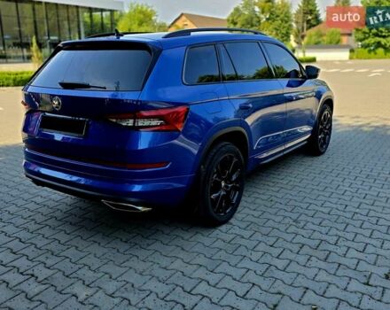 Синий Шкода Kodiaq, объемом двигателя 1.97 л и пробегом 76 тыс. км за 40000 $, фото 6 на Automoto.ua