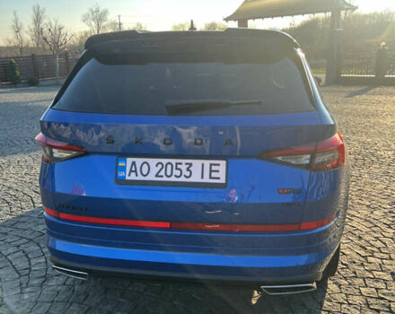 Синий Шкода Kodiaq, объемом двигателя 1.97 л и пробегом 105 тыс. км за 37500 $, фото 6 на Automoto.ua