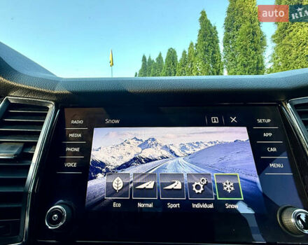 Синій Шкода Kodiaq, об'ємом двигуна 1.97 л та пробігом 197 тис. км за 25999 $, фото 45 на Automoto.ua