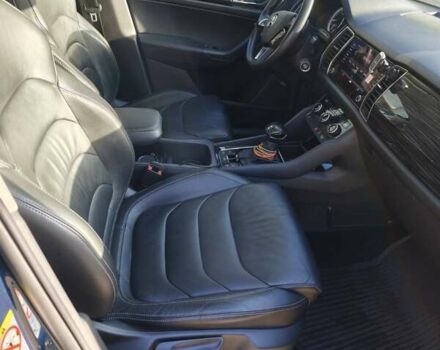 Синий Шкода Kodiaq, объемом двигателя 1.98 л и пробегом 105 тыс. км за 27500 $, фото 13 на Automoto.ua