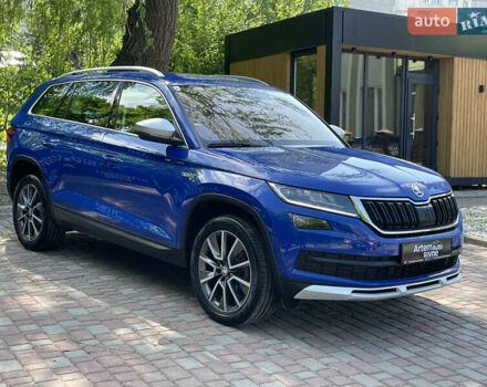 Синий Шкода Kodiaq, объемом двигателя 1.97 л и пробегом 185 тыс. км за 29000 $, фото 6 на Automoto.ua