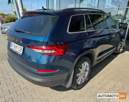 Синий Шкода Kodiaq, объемом двигателя 2 л и пробегом 61 тыс. км за 31546 $, фото 4 на Automoto.ua