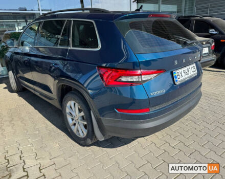 Синий Шкода Kodiaq, объемом двигателя 2 л и пробегом 61 тыс. км за 31546 $, фото 1 на Automoto.ua