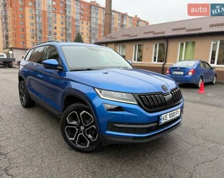 Синий Шкода Kodiaq, объемом двигателя 1.97 л и пробегом 178 тыс. км за 30000 $, фото 16 на Automoto.ua