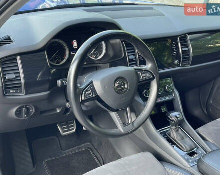 Синий Шкода Kodiaq, объемом двигателя 1.97 л и пробегом 185 тыс. км за 29000 $, фото 9 на Automoto.ua