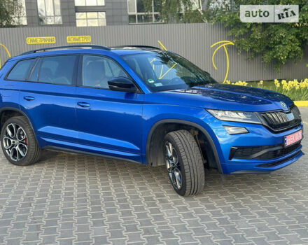 Синий Шкода Kodiaq, объемом двигателя 1.97 л и пробегом 207 тыс. км за 32500 $, фото 12 на Automoto.ua