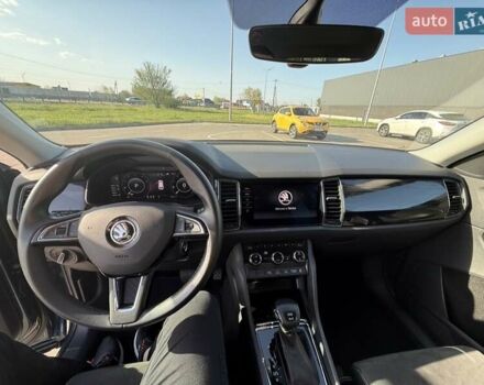 Синий Шкода Kodiaq, объемом двигателя 1.98 л и пробегом 96 тыс. км за 31500 $, фото 9 на Automoto.ua