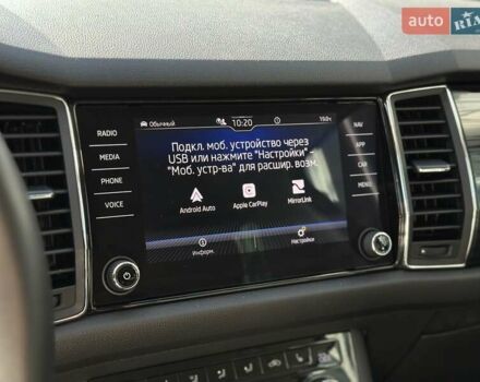 Синий Шкода Kodiaq, объемом двигателя 1.98 л и пробегом 85 тыс. км за 30000 $, фото 27 на Automoto.ua