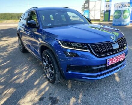 Синий Шкода Kodiaq, объемом двигателя 1.97 л и пробегом 90 тыс. км за 44900 $, фото 17 на Automoto.ua