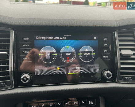 Синий Шкода Kodiaq, объемом двигателя 2 л и пробегом 233 тыс. км за 22900 $, фото 12 на Automoto.ua