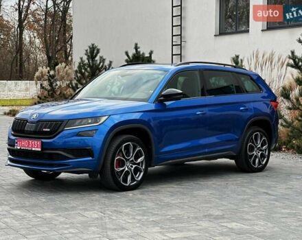 Синий Шкода Kodiaq, объемом двигателя 1.97 л и пробегом 150 тыс. км за 36200 $, фото 1 на Automoto.ua