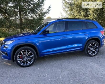 Синий Шкода Kodiaq, объемом двигателя 1.97 л и пробегом 90 тыс. км за 44900 $, фото 3 на Automoto.ua