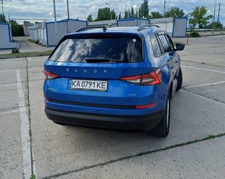 Синий Шкода Kodiaq, объемом двигателя 1.97 л и пробегом 166 тыс. км за 28200 $, фото 2 на Automoto.ua