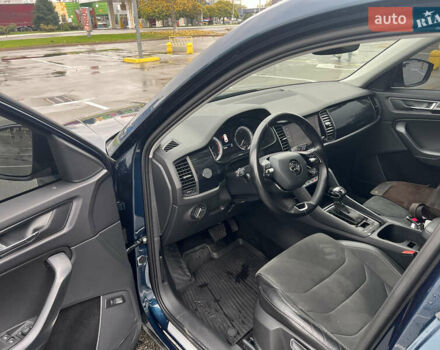 Синий Шкода Kodiaq, объемом двигателя 2 л и пробегом 233 тыс. км за 22900 $, фото 9 на Automoto.ua