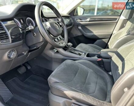 Синий Шкода Kodiaq, объемом двигателя 1.98 л и пробегом 85 тыс. км за 30000 $, фото 12 на Automoto.ua