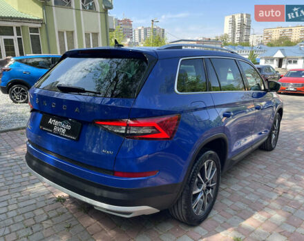 Синий Шкода Kodiaq, объемом двигателя 1.97 л и пробегом 185 тыс. км за 29000 $, фото 5 на Automoto.ua