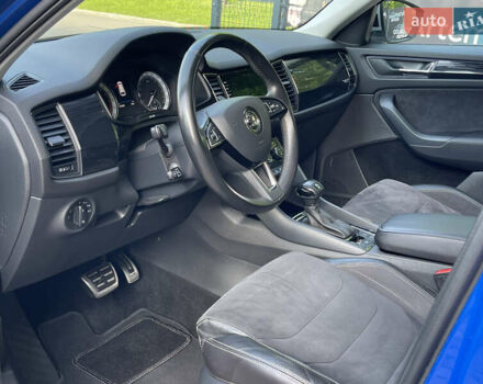 Синий Шкода Kodiaq, объемом двигателя 1.97 л и пробегом 185 тыс. км за 29000 $, фото 8 на Automoto.ua